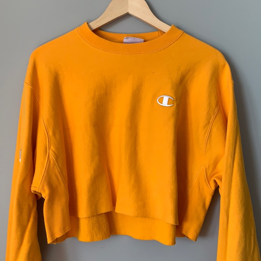 Champion // Reverse Weave Crop Sweater